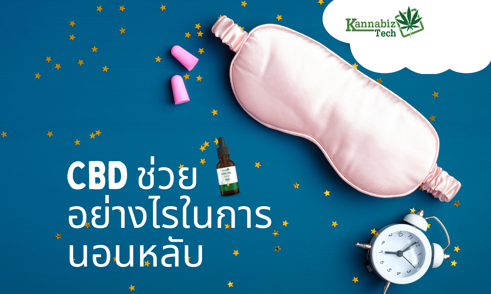 CBD Help Sleep banner Kannabiz Tech2