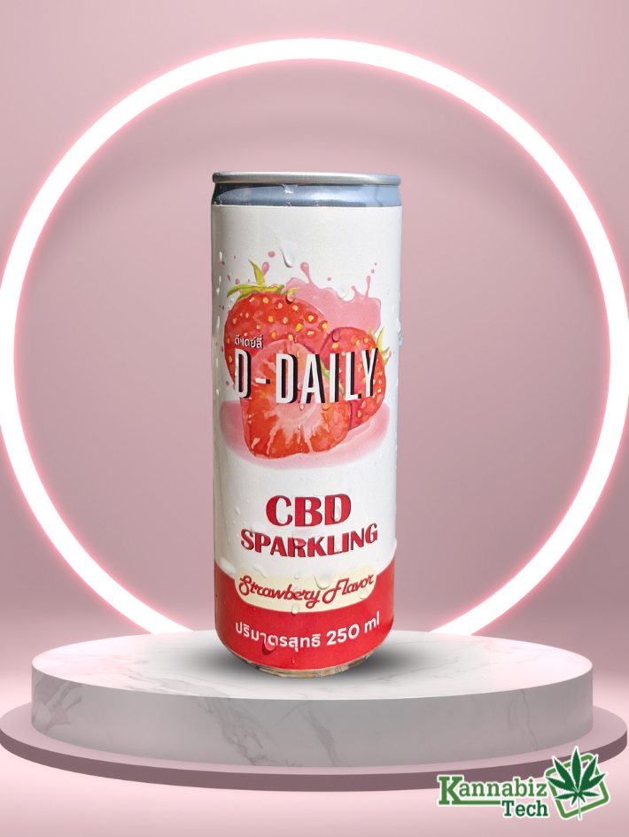 CBD Strawberry Sparkling new logo