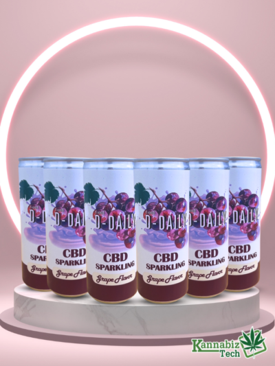 CBD Sparkling Grape Pack 6